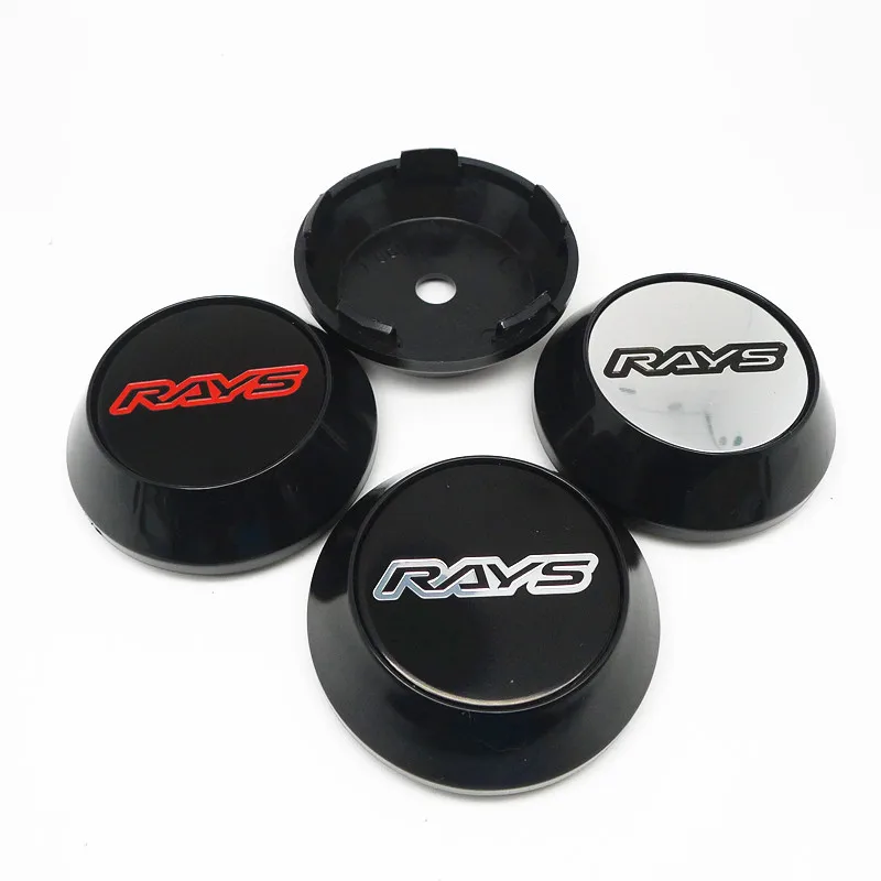 

4pcs for Rays TE37 CE28N TSW Wheels Center Caps Hub 65mm Work XT7 Rims Dustproof Cover Car Styling Accessories