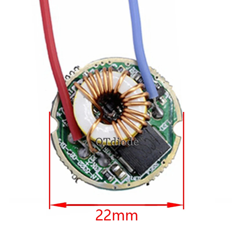 2pcs/lot,5 Mode/1Mode Constant Current 2800mA DC 12V XML T6 Led Driver For 5050 XML XML2 LightingTransformers 5 Mode