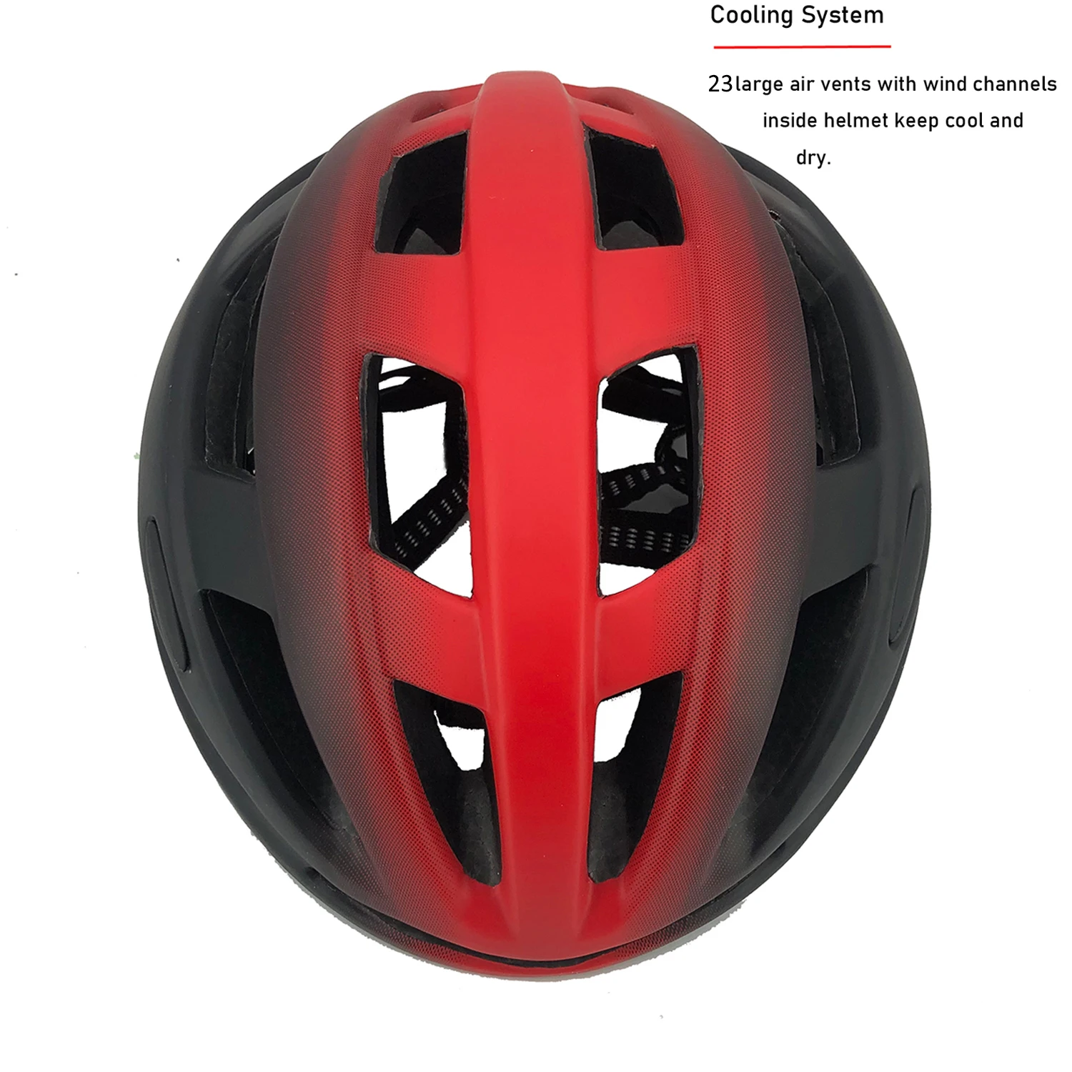 Exclusky Super Light 200g Adult Road Race Bicycle Helmet Bike Aero Cycling Cap 56-61cm Casco para montar con luces