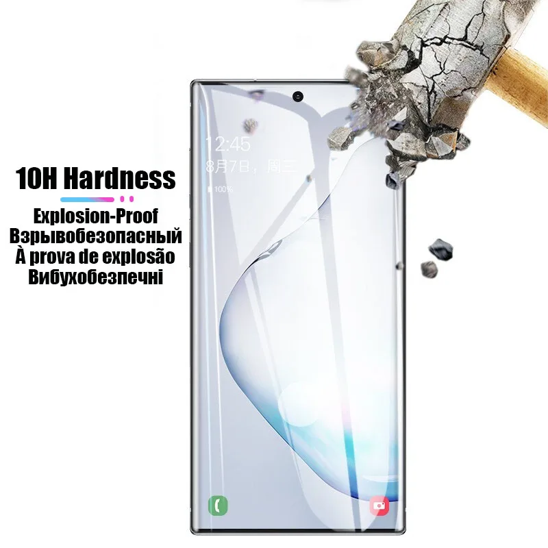 Full Screen Protector Hydrogel Film for Samsung Galaxy Note 10 Note 10 Plus Protective Film for Note 10 Plus