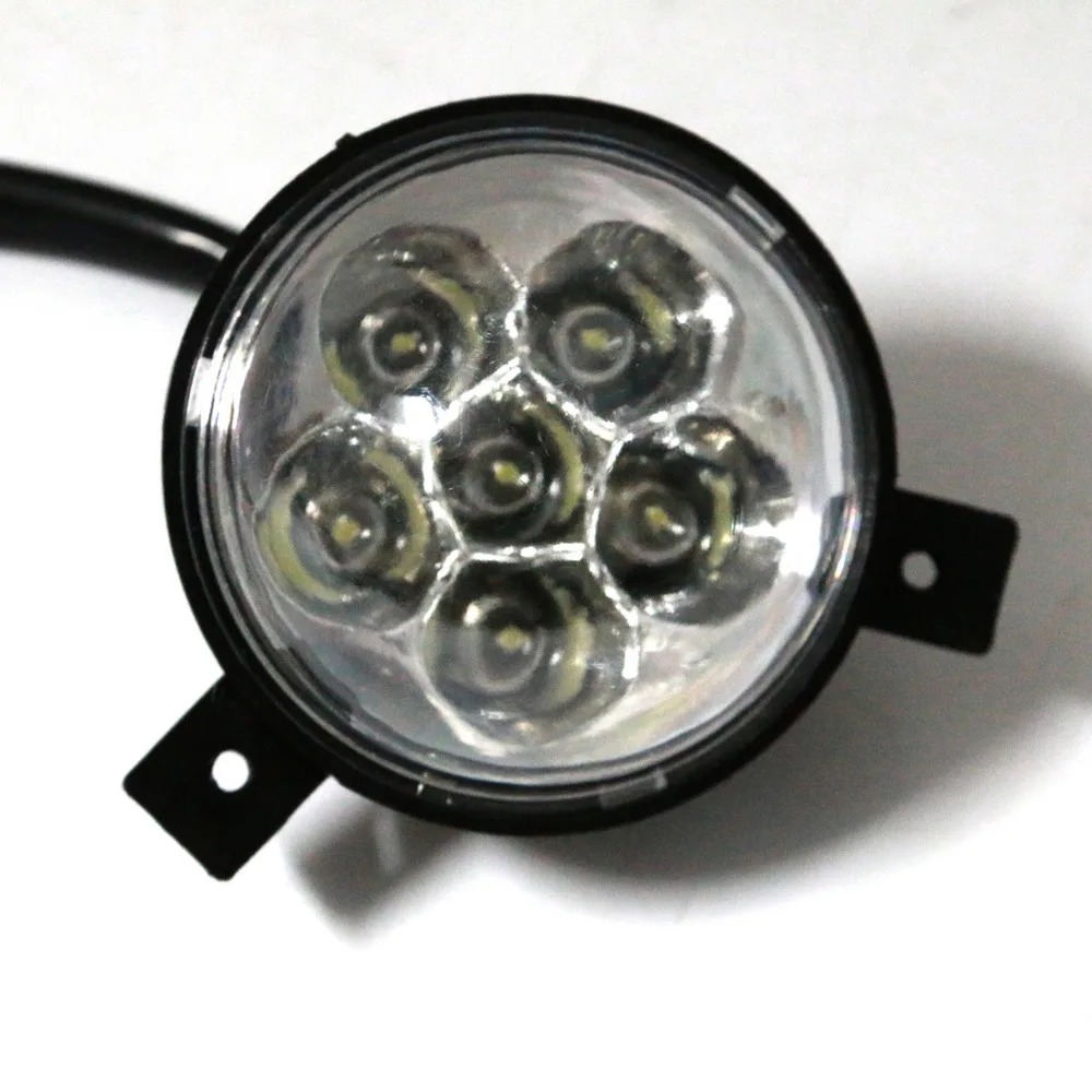 2xLED faro anteriore 1.5W 12v-48v per Taotao ATA110D ATA110D1 ATA125D ATA135D ATA125 110CC 125CC 150cc Go kart ATV Quad