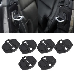 Car Door Lock Protector Decoration Cover Trim for Jeep Wrangler JL Gladiator JT 2-4 Doors 2018-2023 Auto Interior Accessories