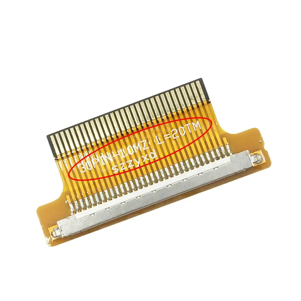 YuXi 1pcs 30pins FI-X30P to PFC FFC 30Pin 1mm flexible flat cable Adapter Board Converter Connector for lcd led controller