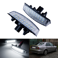 2x For Lexus IS300 IS200 LS430 GS300 RX330 HS250h Toyota Prius Yaris Camry LED License Number Plate Light Lamps White