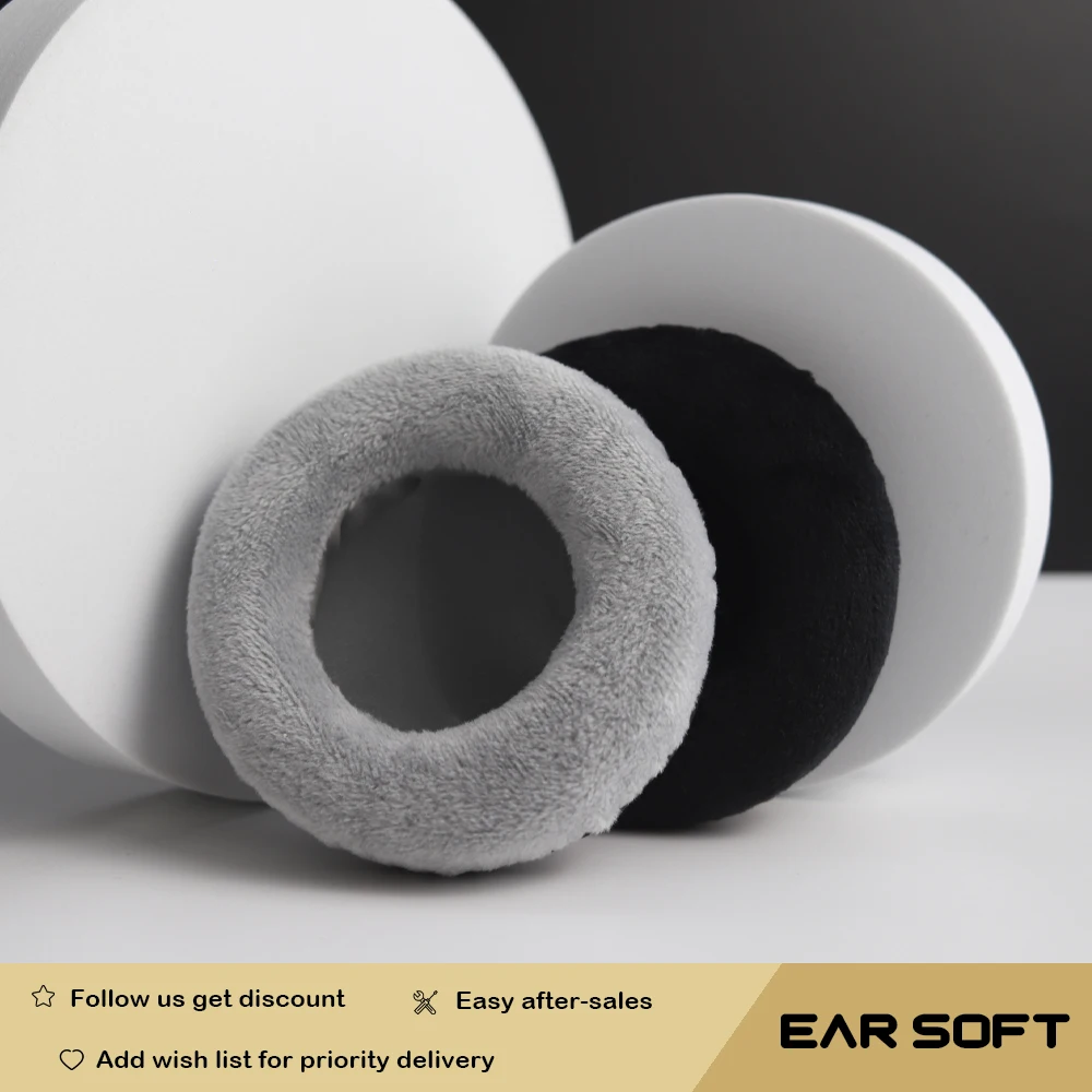 

Earsoft Replacement Cushions for Sony MDR-RF6000 MDR-RF6500 Headphones Cushion Velvet Ear Pads Headset Cover Earmuff Sleeve