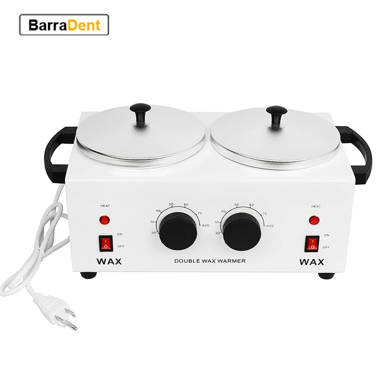 

Double Wax Heater Electric Warmer Wax Parraffin Wax Melting Machine Hot Facial SPA Hair Removal Equipment