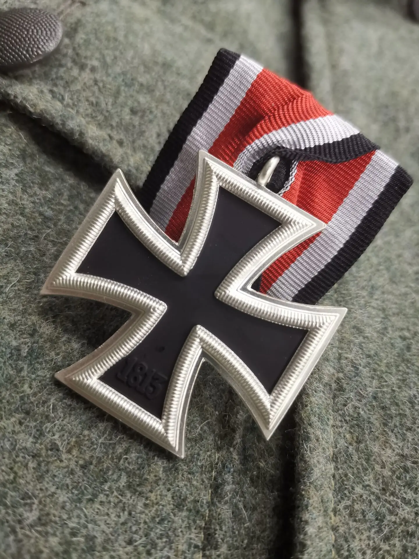 ドイツ1939鉄十字勲章バッジ2ndクラスリボン軍ファン装飾ドイツ