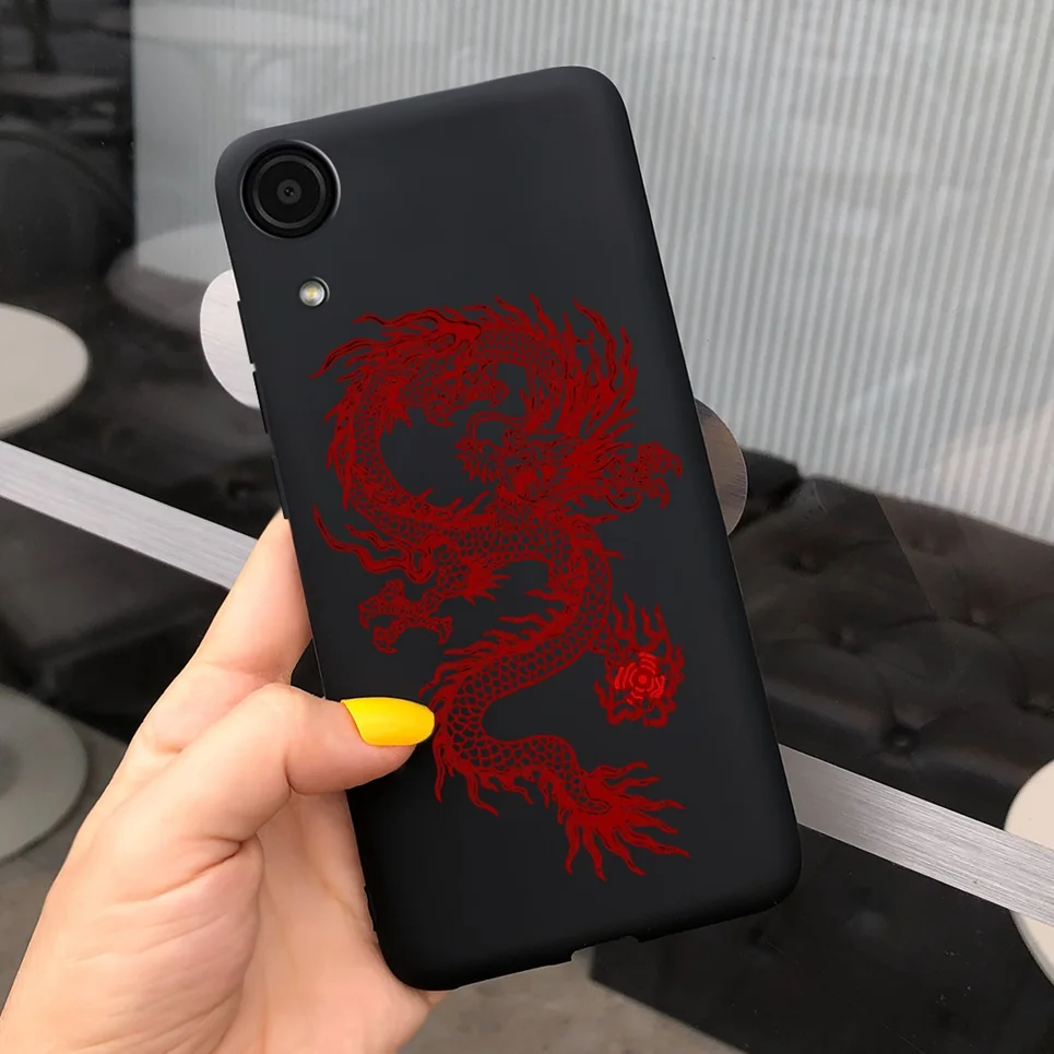 For Samsung A01 Core Case A03 Core Silicone Soft Wolf Lion Phone Cover For Samsung Galaxy A03 Core Case M01 A3 Core TPU Funda