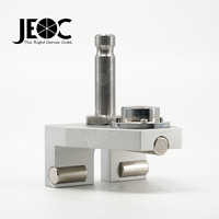 JEOC Magnetic Railshoe with Leica Spigot Mount, Monitoring Prism Base with Strong Magnet, for Railway Surveying  Topography