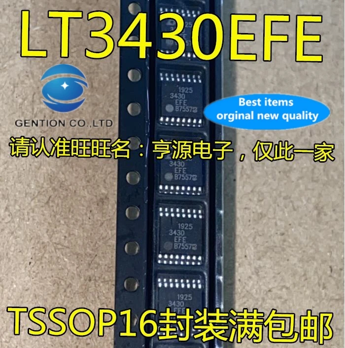 5PCS LT3430 LT3430EFE LT3430IFE TSSOP16 step-down switching regulator chip in stock 100% new and original