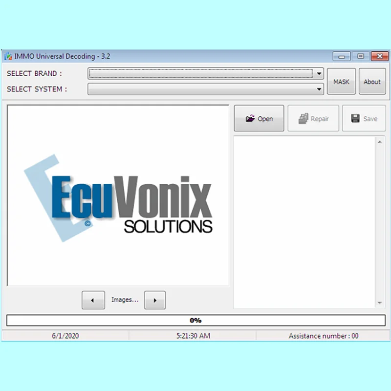 2024 Hot Sell EcuVonix 3.2 IMMO Universal Decoding V3.2 Remove IMMO Off + Keygen Unlimited Crack+install video Technical support