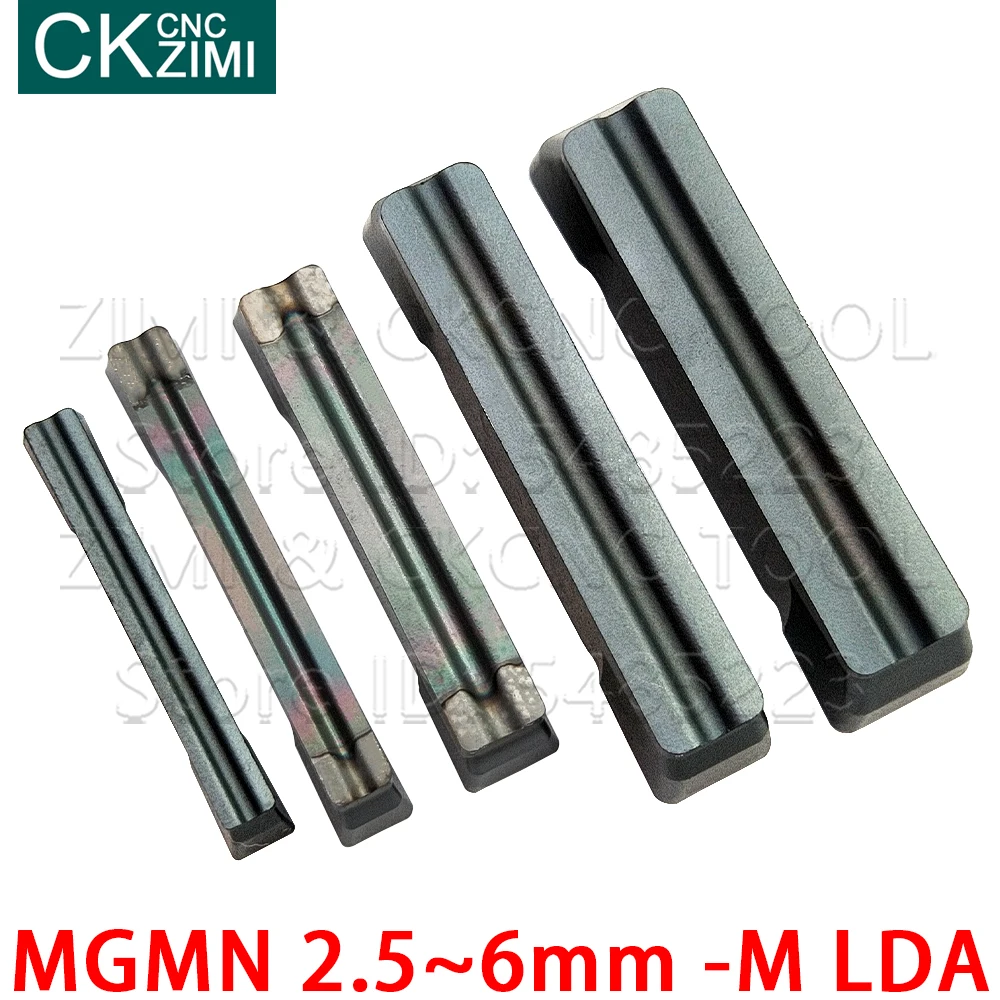 MGMN250 MGMN300 MGMN400 MGMN500 MGMN600 M LDA Karbida Sisipan Memotong Grooving Sisipan CNC Bubut Alat MGMN untuk Stainless Steel