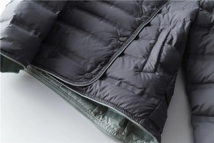Schinteon Women Ultralight Down Jacket Simple Casual Solid Color Short Outwear Spring Autumn Coat Female New 2026 Fashion
