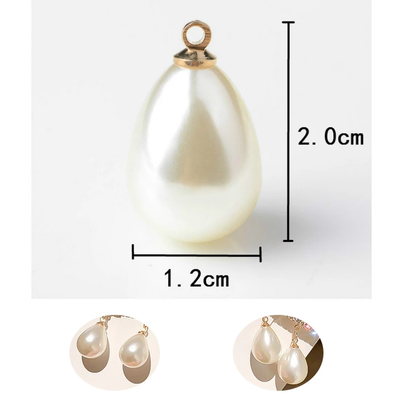 All-match bright pearl pendant for earrings, bags, wedding decorations, jewelry, handmade accessories design