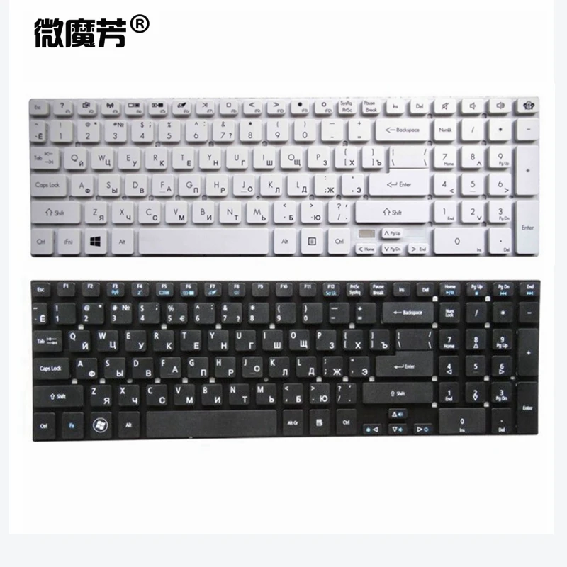 Russian Laptop Keyboard for Acer for Aspire V3-571G V3-571 V3-551 V3-551G V3-731 V3-771 V3-771G V3-731G MP-10K33SU-6981 RU