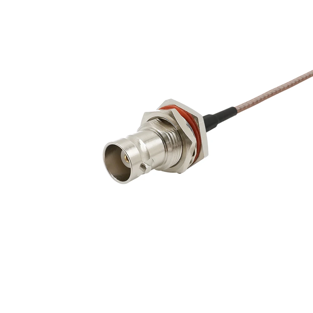 BNC Female Jack Bulkhead to IPX U.FL Female RF Coaxial Connector RG178 Cable Pigtail Adapter 5-50cm