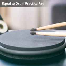 4 PAIR Drum Mute Drum Dampener Silicone Drumstick Silent Practice Tips- Drum ACC