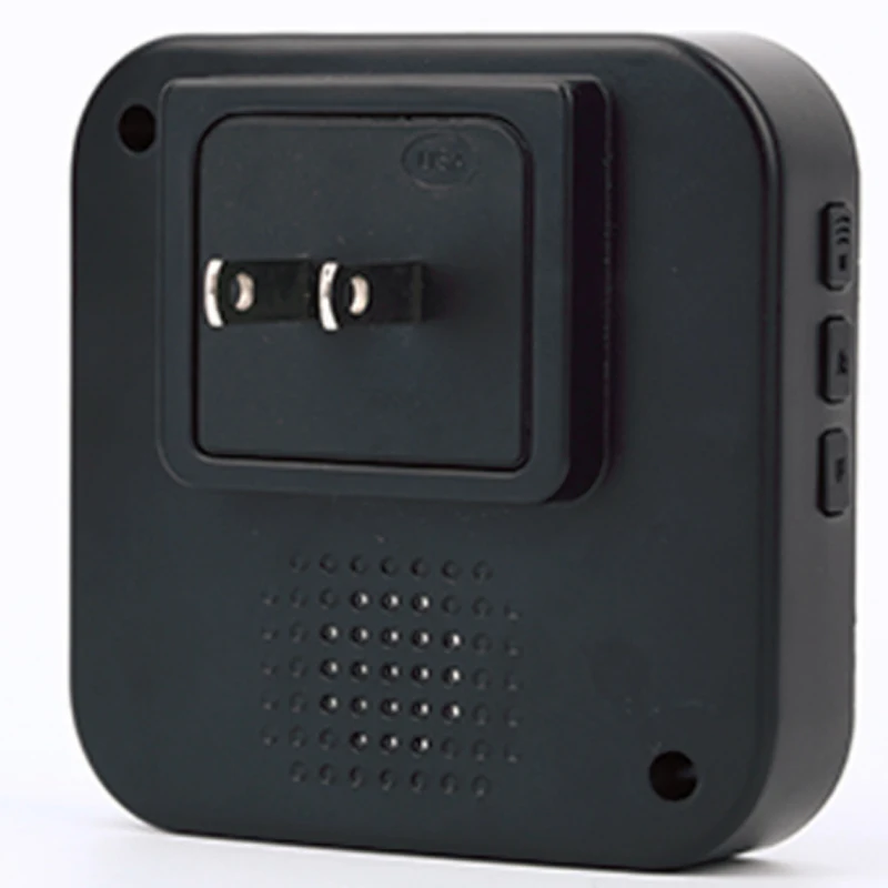 ใหม่ไร้สาย Doorbell กันน้ำ300เมตร EU UK US Plug สมาร์ทประตูเบลล์กระดิ่งแบตเตอรี่1ปุ่ม1ตัวรับสัญญาณ AC