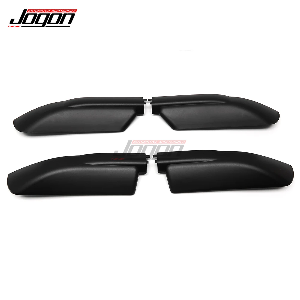 4Pcs Roof Rack Bar Rail End Cover Shell Cap Replacement Decoration Trim For Toyota Sequoia XK60 XK 60 2008~2020 Car Accessories