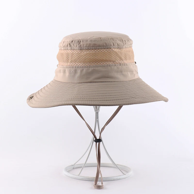 CAMOLAND Summer UPF50+ Sun Hat For Women Men Outdoor Hiking Fishing Bucket Hat UV Protection Long Wide Brim Bob Boonie Hats