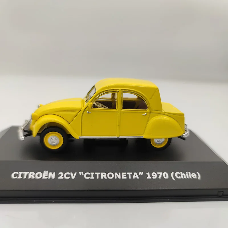 1/43 Scale CITRONE 2CV CITRONETA 1970 Chile Classic Diecast   Alloy Car Model Collection Souvenir Ornaments Display