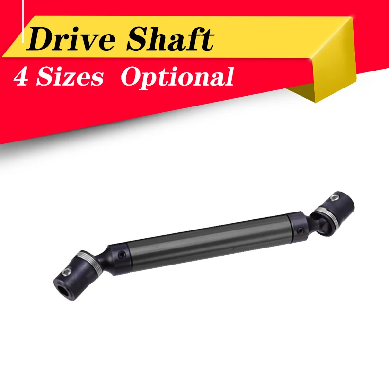 

Metal Drive Shaft for 1/10 RC Crawler Car Traxxas TRX4 Axial SCX10 RC4WD D90 RC Car Part Black 100-130/110-140/120-160mm