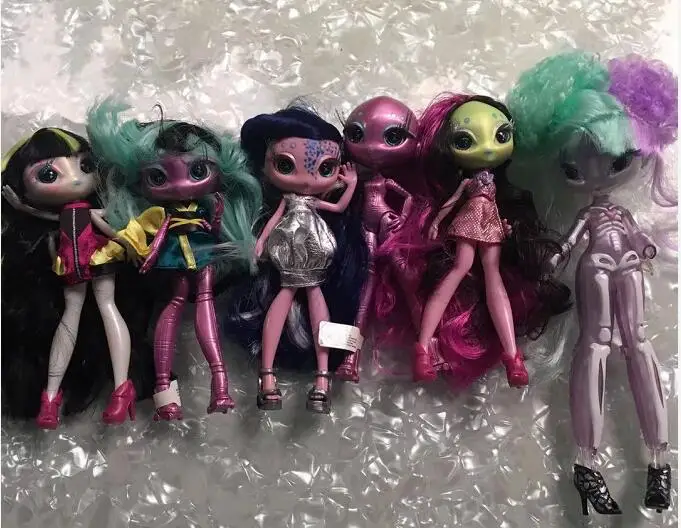 أونا الآية وحوش دمية لعبة فتاة هدية عيد ميلاد نوفي نجوم دمية الشعر الطويل 20 سنتيمتر دمية مع الملابس لتقوم بها بنفسك دمية لعبة هدية عيد ميلاد s