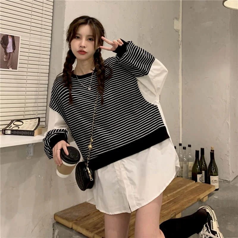 Womens Shirt Design Sense Niche Short Sleeve Shirt Men Women Summer Sunscreen Korean Loose Blouse Fashion Jacket Women Shirts