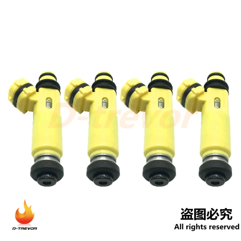 

4PCS OEM 195500-4450 Fuel Injector Nozzle for 2004-2008 Mazda RX-8 1.3L R2 N3H313250A 4G2018