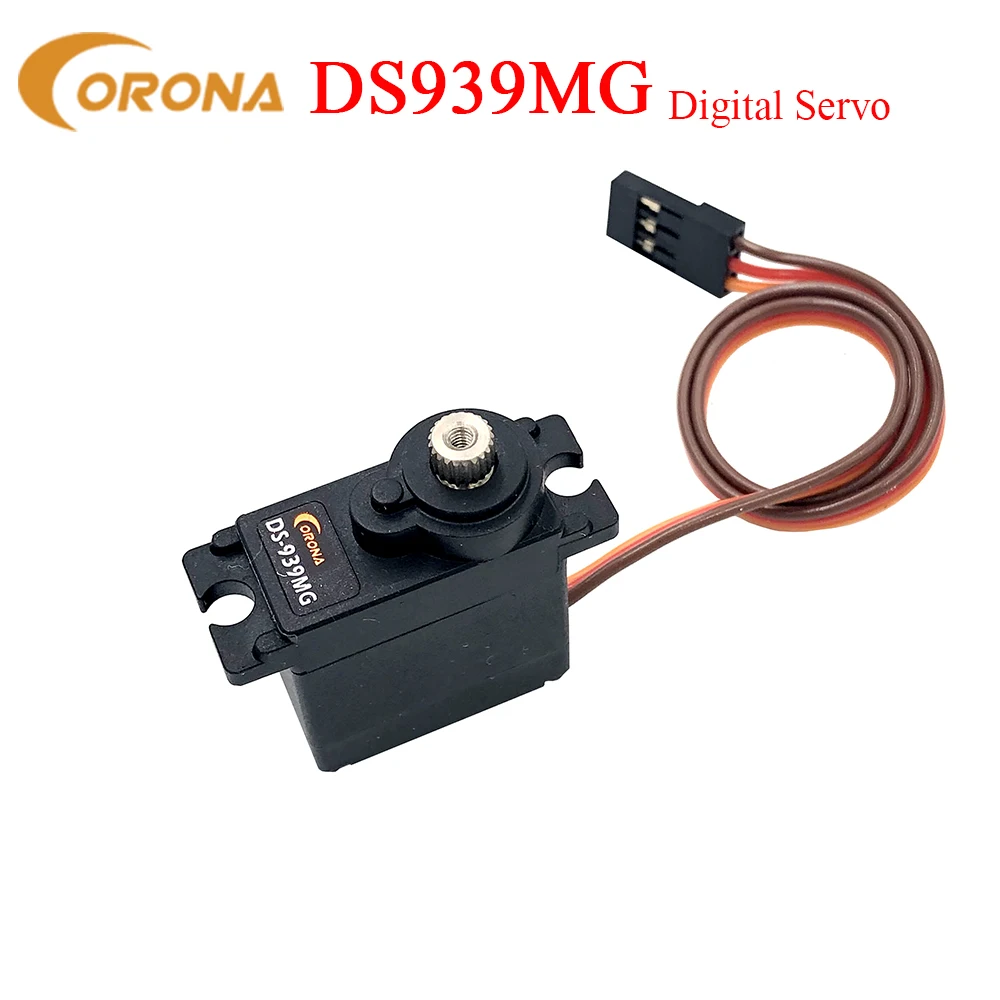 

Corona DS939MG 2.5kg 0.14sec Metal Gear Servo for RC Air Plane RC Model robot