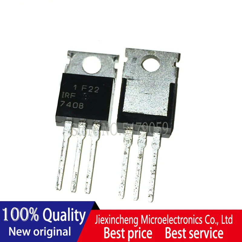 10PCS IRF740B 740B IRF740BPBF IRF740 TO220 10A 400V original Novo