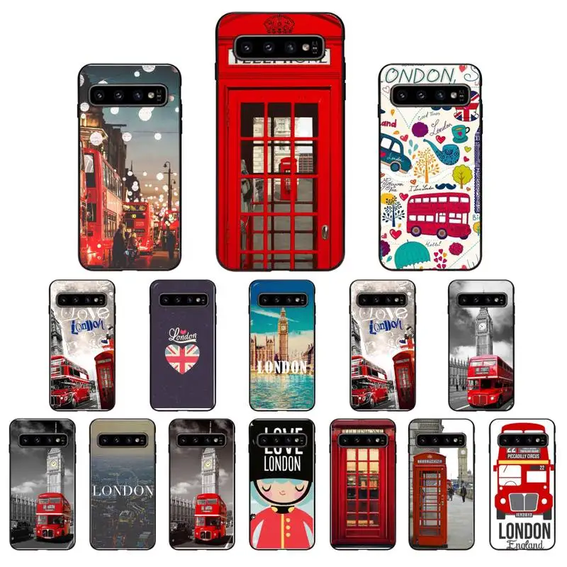 london bus england telephone Big Ben Phone Case For Samsung S24 S23 S22 S21 S20 Ultra S20 S22 S21 S10E S20 FE S24 Plus