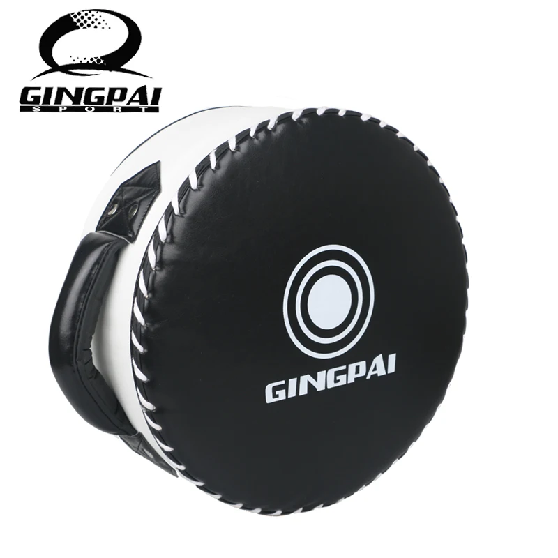 PU Good heavy Boxing target durable Punching pads MMA kicking big round targets muay thai martial arts Shield focus curved pad