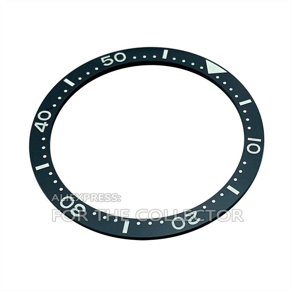 38mm BGW9 Lume C3 Lume High Quality Flat Ceramic Bezel Insert SKX007/SKX009/SKX011 Mod Super Luminous Highly Polished Surface