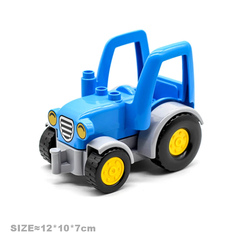Blue tractor