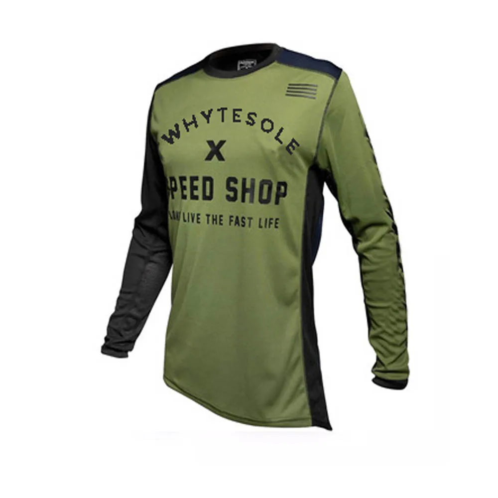 2022 whytesole Bmx moto enduro motocross Jersey mtb jersey MX cycling jersey bike DH bicycle  sport shirt  downhill jersey - Image 2