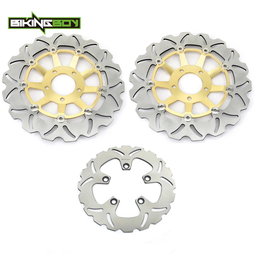 BIKINGBOY For Bandit GSF 1200 / S 96-05 04 03 02 GSX 1200 FS Inazuma 98-02 00 01 RF 900 R 94-99 Front Rear Brake Discs Rotors