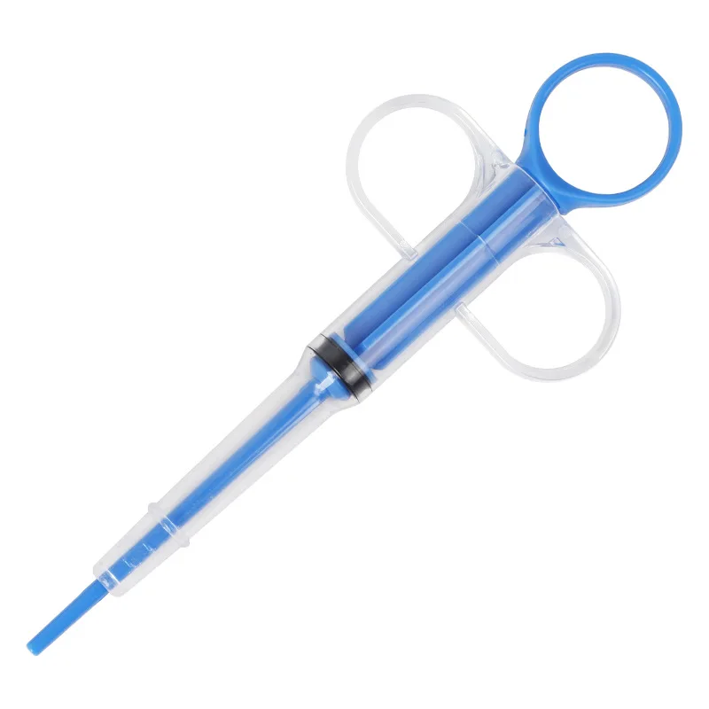 1pc Haustier Katze Spritze Hund Medizin Feeder Tablette Pille Pistole Piller Push Spender Wasser Milch Spritze Hund Katze Kätzchen Welpen Feeder Kit – Detail 7