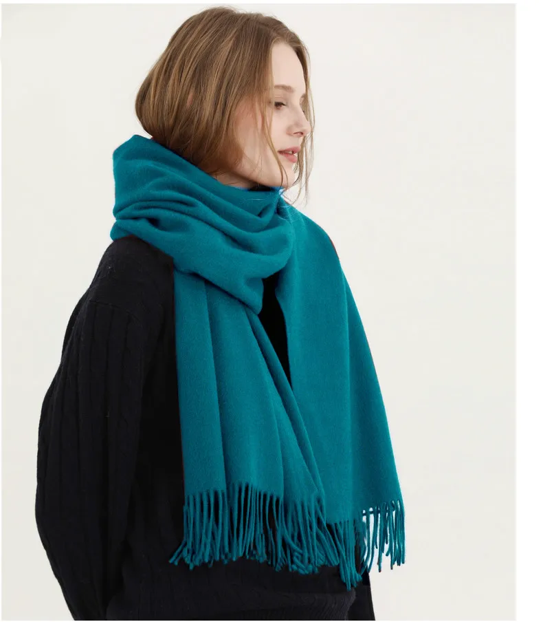 Pashmina-Schal Damen-Schals 2025 Kaschmir-Schal Ponchos und Umhänge Gestreifte Schals für Damen Schals und Wickeltücher – Detail 10