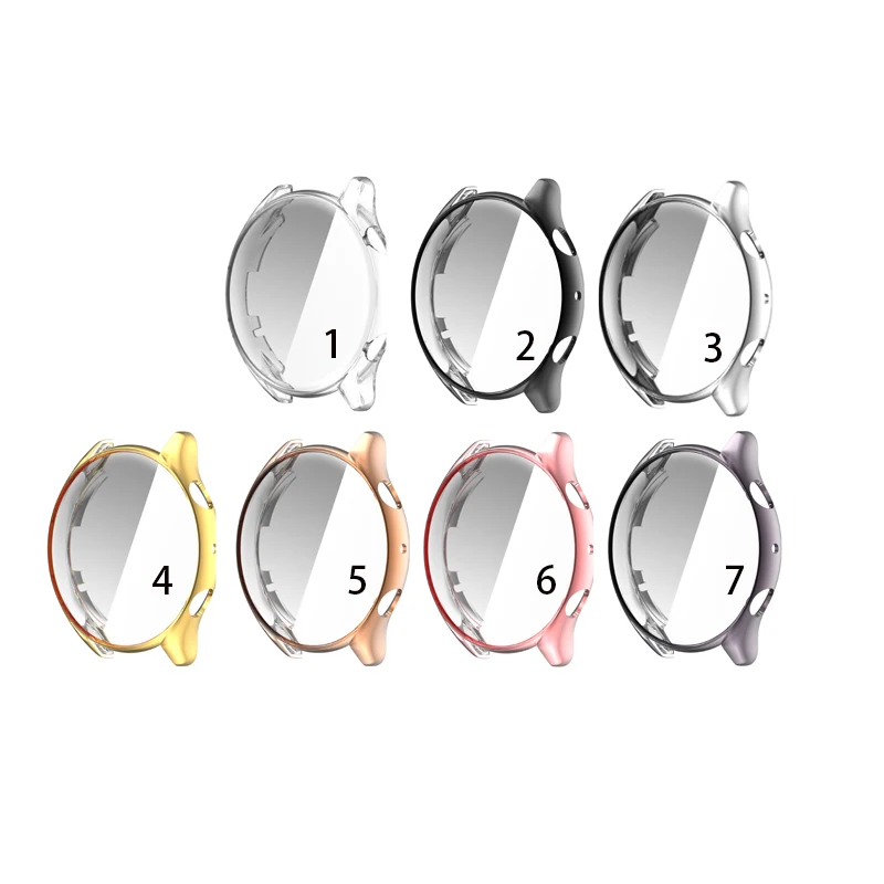 Colorida funda protectora para reloj inteligente Huami Amazfit GTR3, cubierta suave de TPU, Protector de pantalla completa para GTR3 Pro