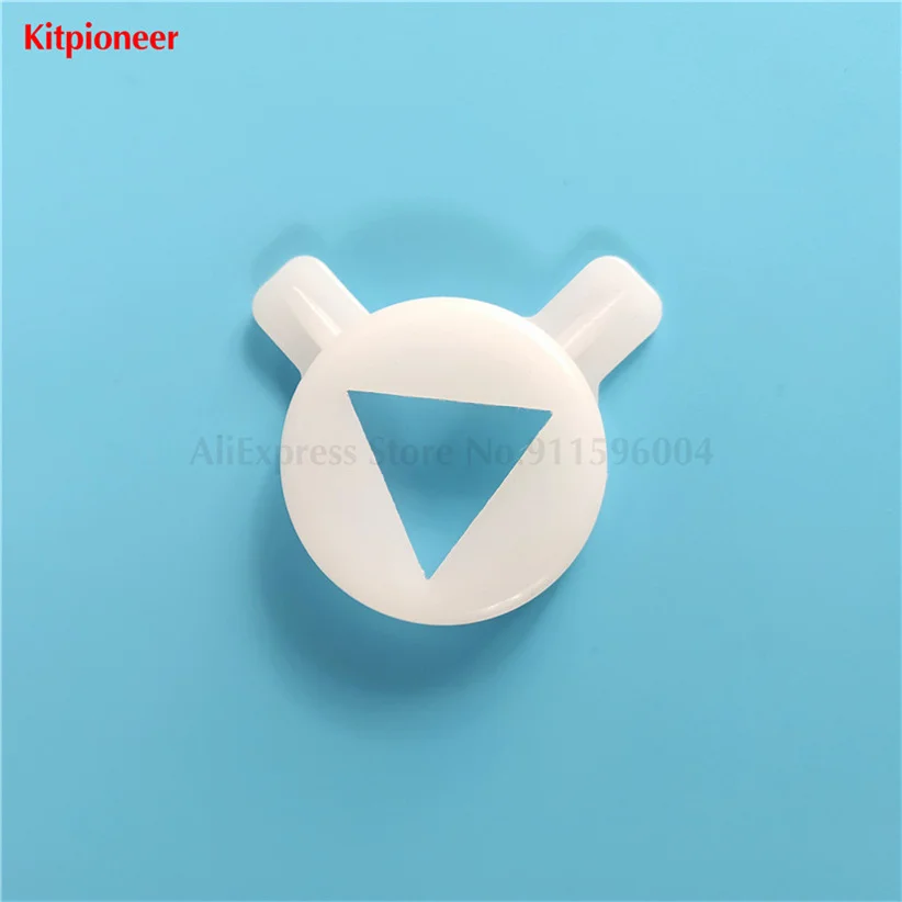 3Pcs สามเหลี่ยมรูปฝาปิด Ice Cream Machine 29มม.เส้นผ่านศูนย์กลางภายในการสร้างแบบจำลองสำหรับ Ice Cream Fitting