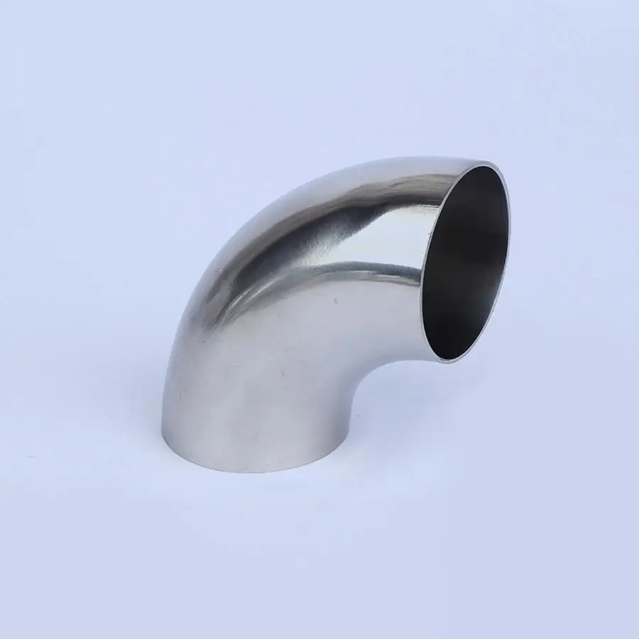 10 PCS 47mm ID 51mm OD SUS 304 Stainless Steel Sanitary Butt Weld 90 Deg Elbow Angle Pipe Fitting Home Brew Beer Exhaust