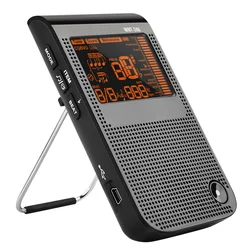 Lekato WMT-248 3 in 1 Tuner Metronome Tone Generator Metronome Tuner Tone Generator Digital Tuner Guitar Clip On LED Display
