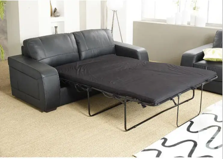 

Living Room Sofa bed minimalist modern sofa / sofabed real genuine cow leather sectional sofa muebles de sala moveis para casa