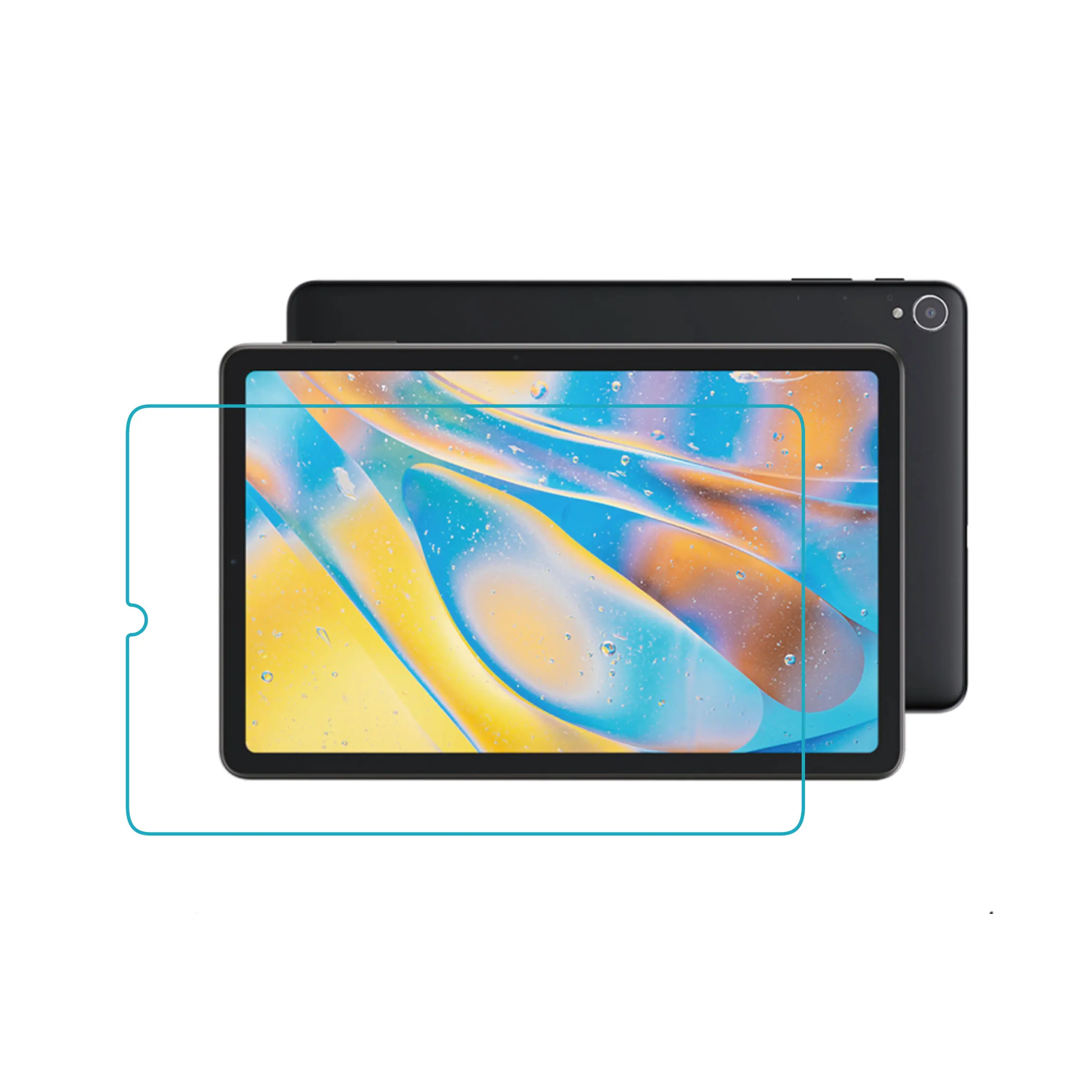 Pelindung Layar untuk ALLDOCUBE Iplay40 Tablet 10.4 Inci Film Pelindung Film Tempered