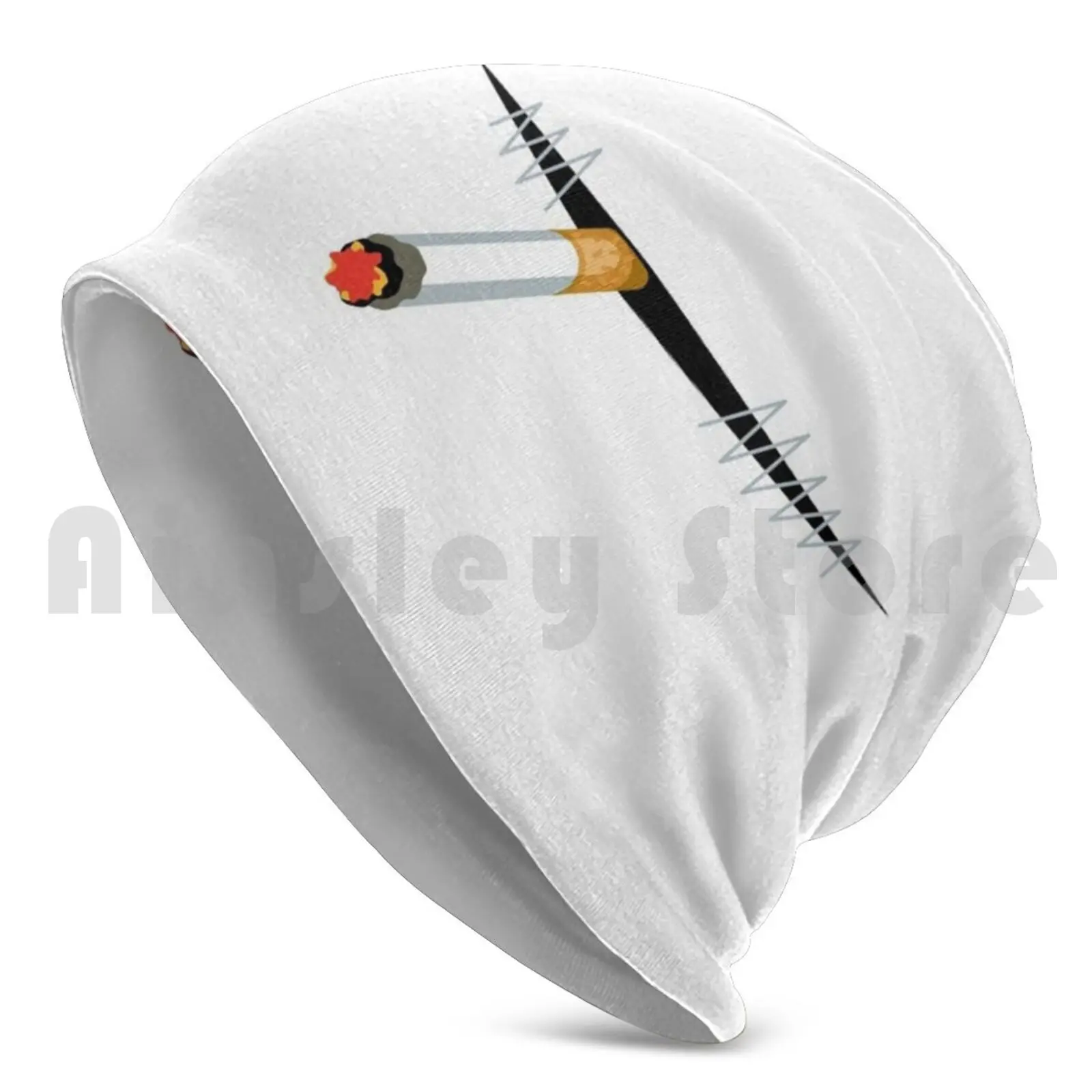 Smoking Cigarette Humorous Funny Beanies Pullover Cap Comfortable Smoking Cigarette Funny Cute For Smoker Fun Fun