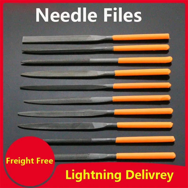 Needle Files-File Set Of Carpenter's Polishing Pin File Steel File Metal Triangular Semicircle Mini Precision Needle File Set