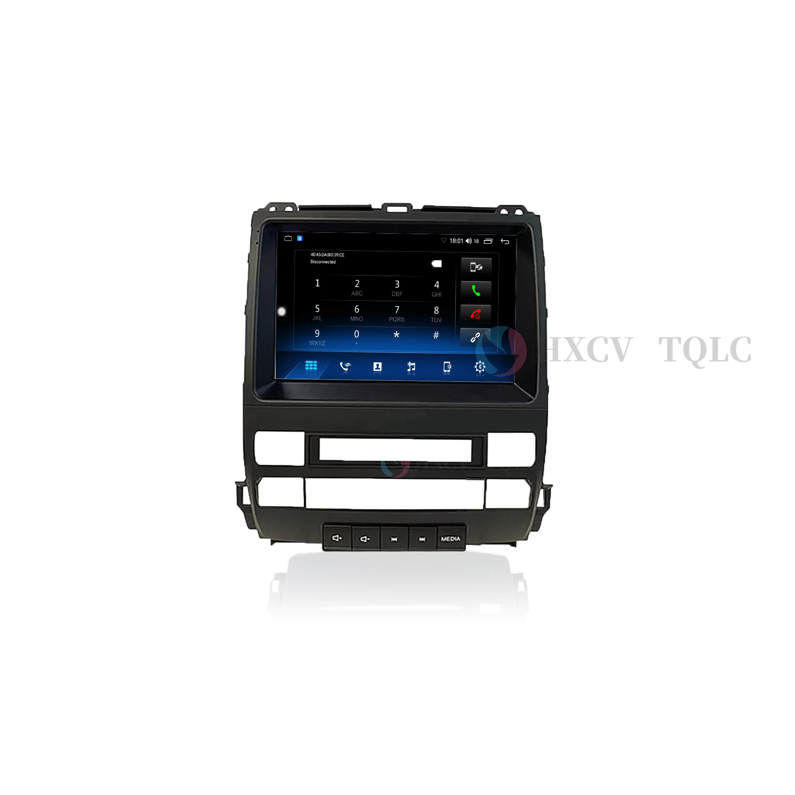 Smart Android car radio for Toyota Land Cruiser Prado 120 car stereo with gps navigation 4G bluetooth 2004- 2009