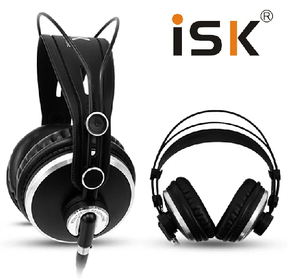 

ISK HP980/HP-980 Noise Cancelling Super Bass Closed Back Hifi DJ Studio Monitoring Headphones Headset PK K271S K272