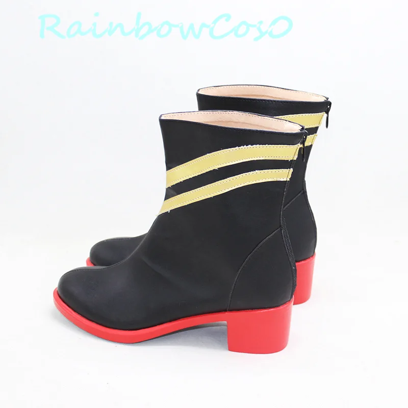 앙상블 별 Amagi Hiiro 코스프레 신발 부츠 게임 애니메이션 할로윈 RainbowCos0 W1614